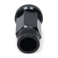 BLOX Racing Street Series Forged Lug Nuts - Flat Black 12 x 1.25mm - Set of 20 (New Design)
