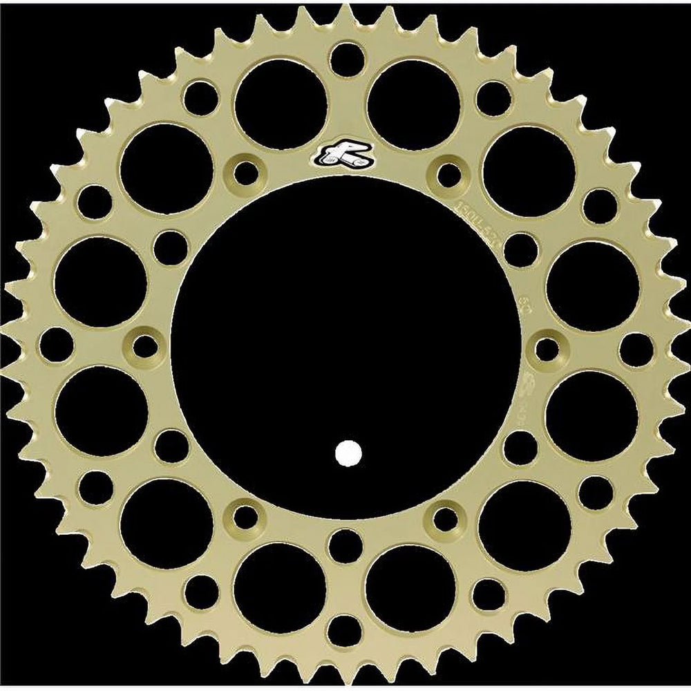 Renthal 02-23 Yamaha YZ 125/ YZ 250/F/X/ YZ450F Rear Sprocket LTD Ed. - Hard Anodized 520-49 Teeth