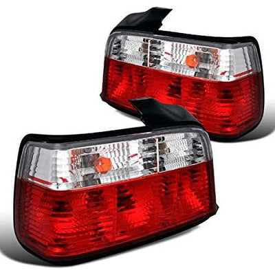 3 SERIES TAIL LIGHTS RED CLEAR 4 DO