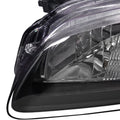 CRYSTAL HOUSING HEADLIGHT BLACK