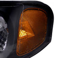 CRYSTAL HOUSING HEADLIGHT BLACK