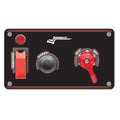 Ignition Panel Black w/Batt Disconnect