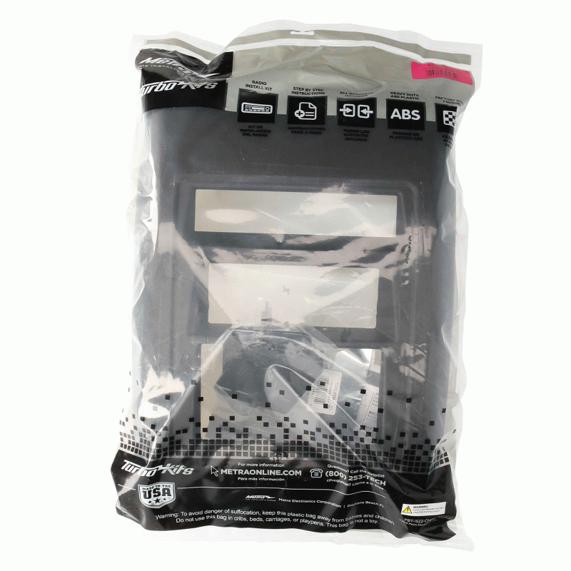 Metra Electronics black auto part
