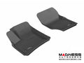 3D MAXpider 2003-2010 Porsche/Volkswagen Cayenne/Touareg Kagu 1st Row Floormat - Black