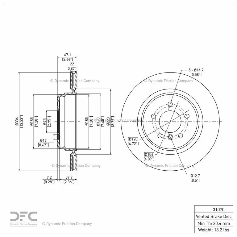 DFC auto part