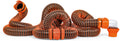 RHINOEXTREME 20FT SEWER HOSE KIT W/4N1 ELBOW CAPS