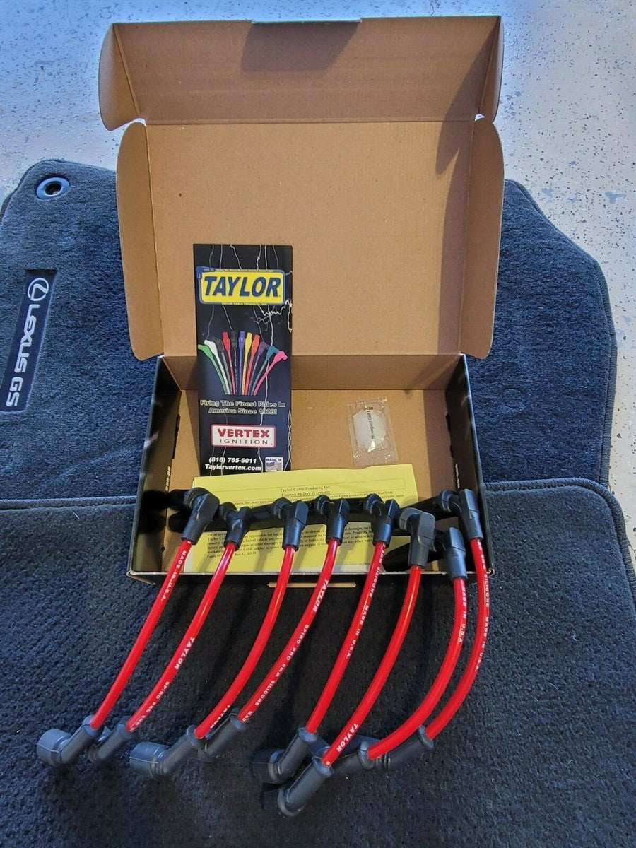 8mm Spiro-Pro custom 8 cyl red
