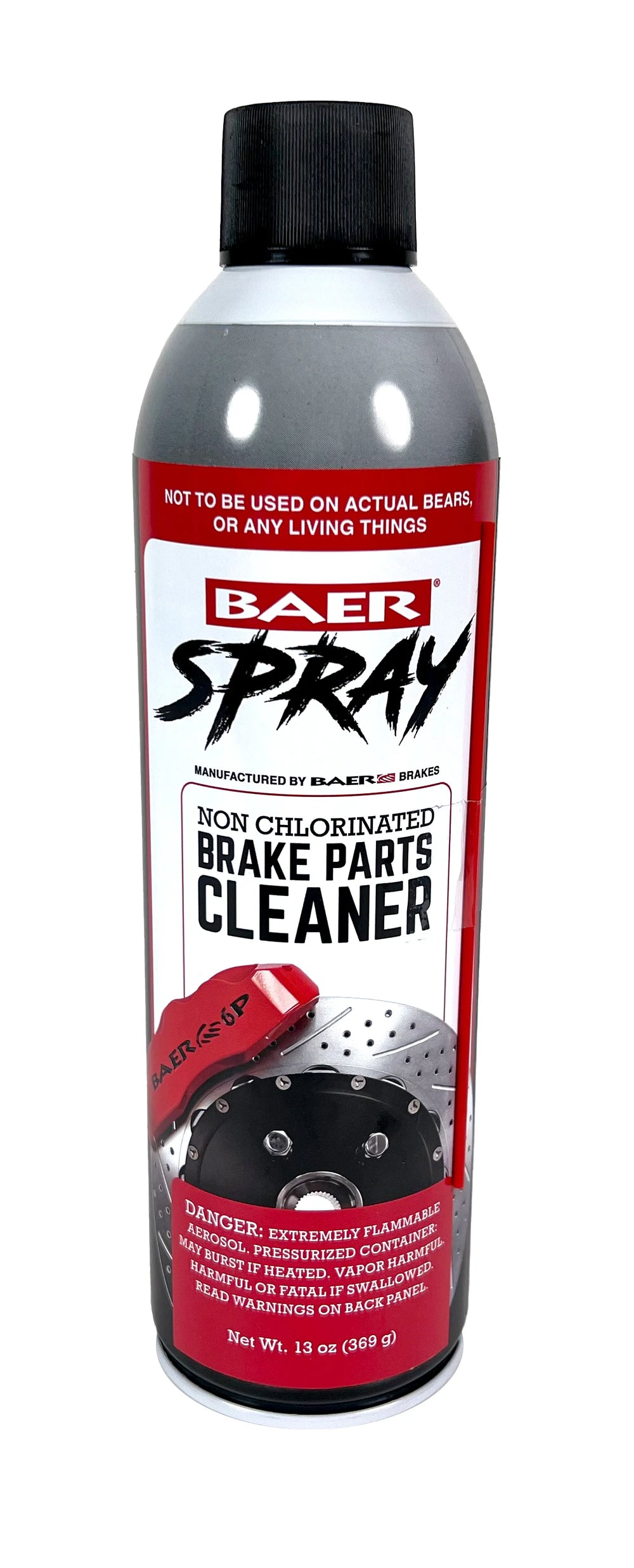 Baer Brakes red auto part