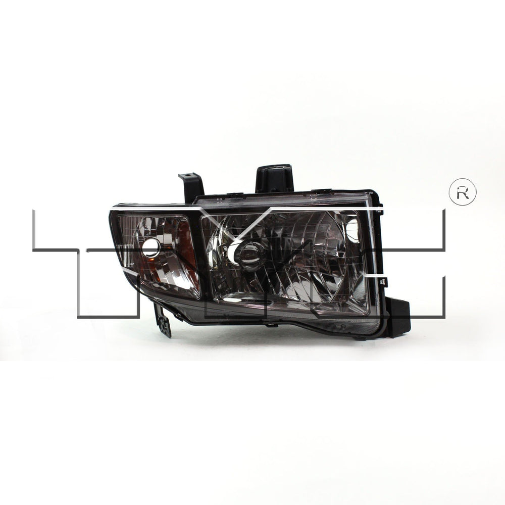 CAPA RH HEADLAMP ASSY COMPOSITE LENS/HOUSING ONLY HONDA RIDGELINE 20062008