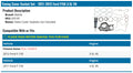 FORD-TRUCK (3.5L) DOHC 24v V6 ECOBOOST. F-150 (2011-2012) THRU 1 02 2012