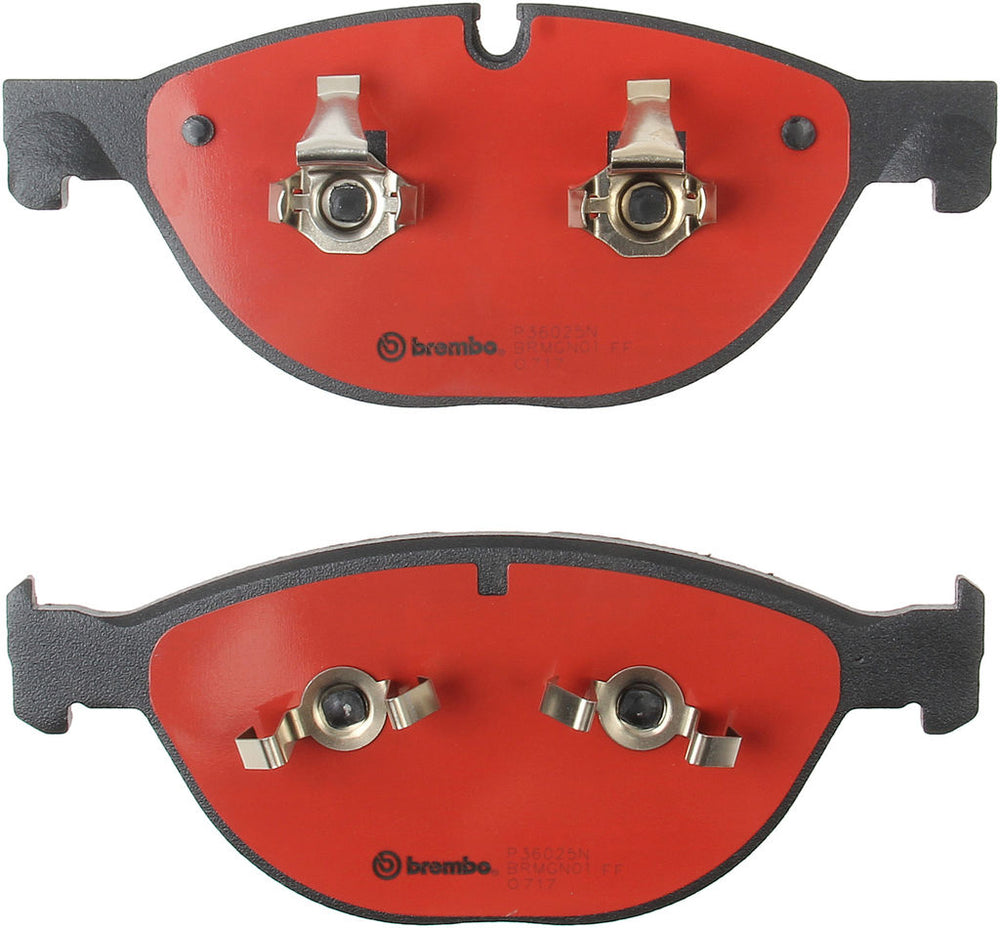 Brembo 10-15 Jaguar XF Premium NAO Ceramic OE Equivalent Pad