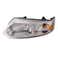 LH HEADLAMP ASSY COMPOSITE; 4DR SDN; W/O BULBS; ION 0307