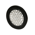 DIRECTIONAL LED: ROUND GROMMET MOUNT 12VDC 8 FLASH PATTERNS W/ PLUG BLUE