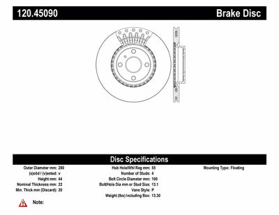 Stoptech auto part