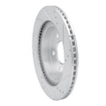 DFC 93-97 Chevrolet Camaro Rear Left Drilled & Slotted Silver Brake Rotor