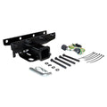 Trailer Hitch Kit for 07-18 Jeep JK Wrangler w/ 2 Inch Receiver Hitch, Incl Hardware Crown Automotive