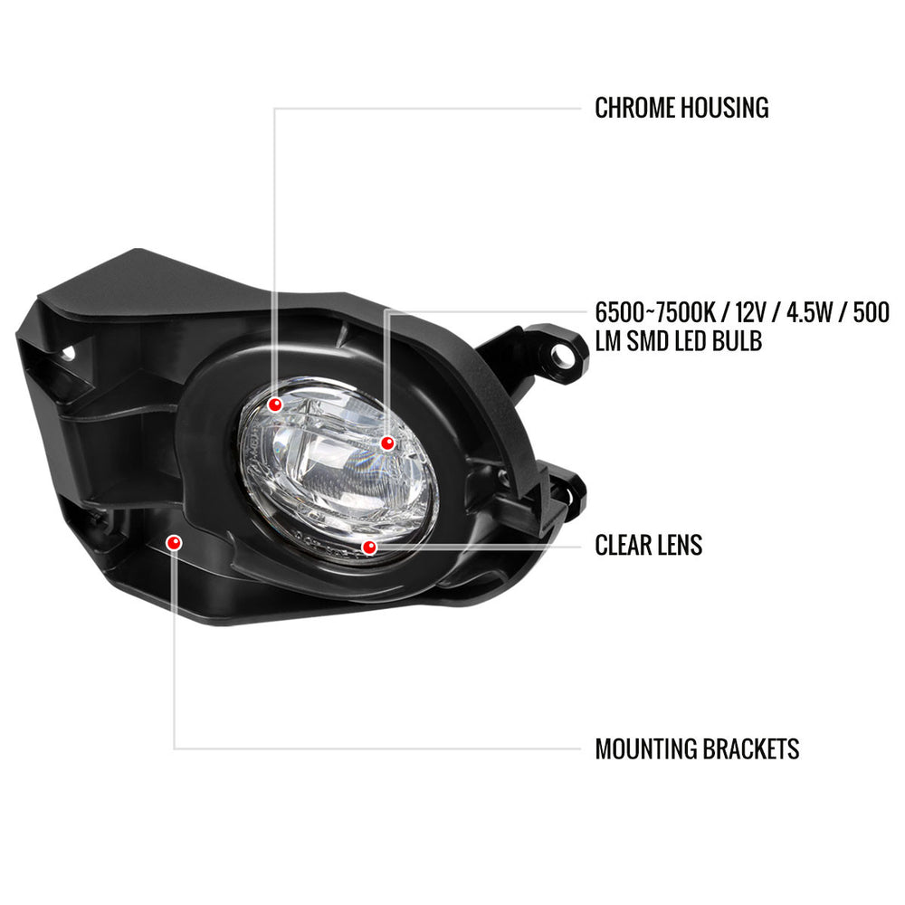 SPEC D TUNING fog light kit