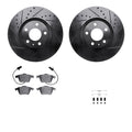 R1 08-15 Audi TT Rear Geo-Carbon Series Rotor