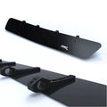 3D WIND DEFLECTOR FOR 6126L (41IN x 8IN) BLACK STAINLESS STEEL