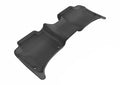 3D MAXpider 2011-2018 Porsche/Volkswagen Cayenne/Touareg Kagu 2nd Row Floormats - Black