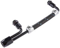 Edelbrock Dual Quad Fuel Line Kit In Clr/Blk Finish