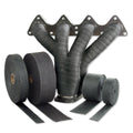 Black Glass Fiber Exhaust Wrap 1x100