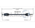 NEW CV AXLE