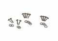 Kentrol 87-95 Jeep Wrangler YJ Light Guard Set 4 Pieces - Polished Silver