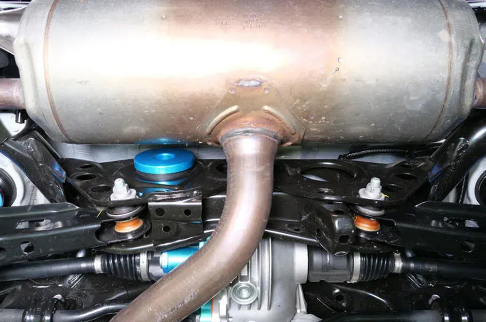 Cusco Rear Differential Rigid Mount Collar Rear Side 2021+ Toyota GR Yaris 1.6L AWD - Blue