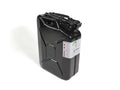 ~(10 lbs. 18X14X6)~ 20l Black Jerry Can w/ Spout and Adapter