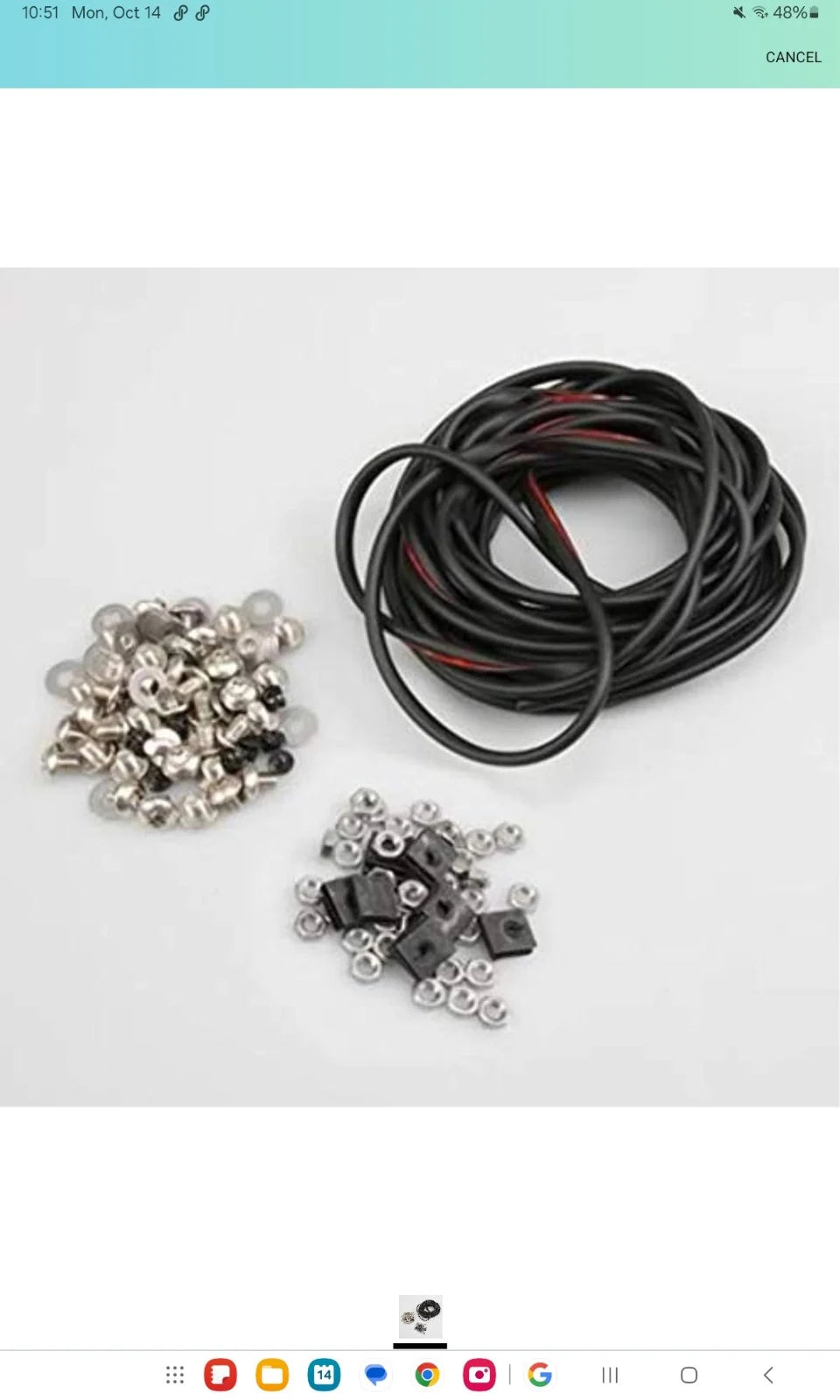 Bushwacker Complete Fender Flare Hardware Kit For (50907-02)