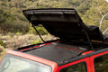 Extended Mesh Shade Top for 2018-2021 Jeep Wrangler JL Unlimited 4-Door, Black Mesh. No Window Channel Required Rampage