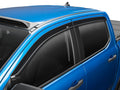 Low Profile Ventvisor Deflector Smoke Outside Mount 4 Piece For 2019-2025 Ranger Husky Liners