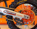 Renthal 91-03 Cagiva 125 Mito Rear Sprocket - H Anodized 520-38P Teeth