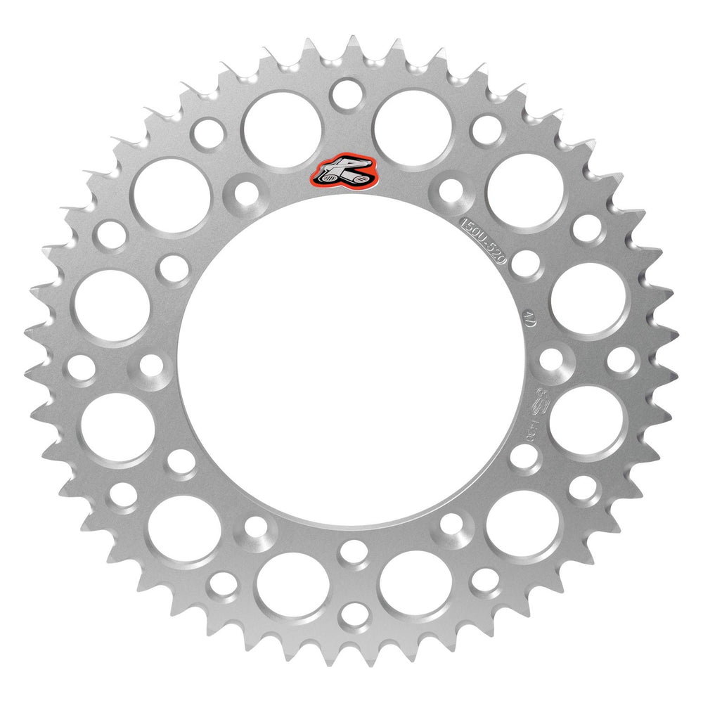 Renthal 92-15 Husq 250-610 FS/SM/CR/WR/TE/02-19 GasGas 200-515 EC/XC Rr Sprocket-Sil 520-48P Teeth