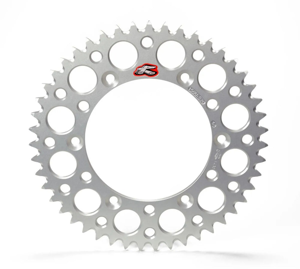 Renthal 02-17 Yamaha YZ85 Rear Grooved Sprocket -Silver 428-52P Teeth