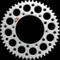 Renthal 91-22 Suzuki RM 125/250/ RMX250 RM-Z 250/450 Rear Grooved Sprocket - Silver 520-50P Teeth