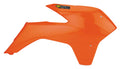 Cycra 16-19 KTM 125-500 SX/XC/SX-F/XC-F/XC-W/XCF-W/EXC-F Powerflow Radiator Shrouds - Black