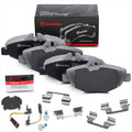 Brembo 03-09 Mercedes-Benz E320/06-09 E350 Front Premium NAO Ceramic OE Equivalent Pad
