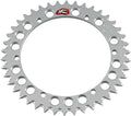 Renthal 99-24 Yamaha YZ125-450/ WR250-450 Rear Grooved Sprocket - Silver 520-42P Teeth