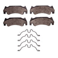 DFC 05-06 Dodge Ram 1500 Pickup Front 5000 Advanced Semi Metallic Brake Pads and Hardware Kit