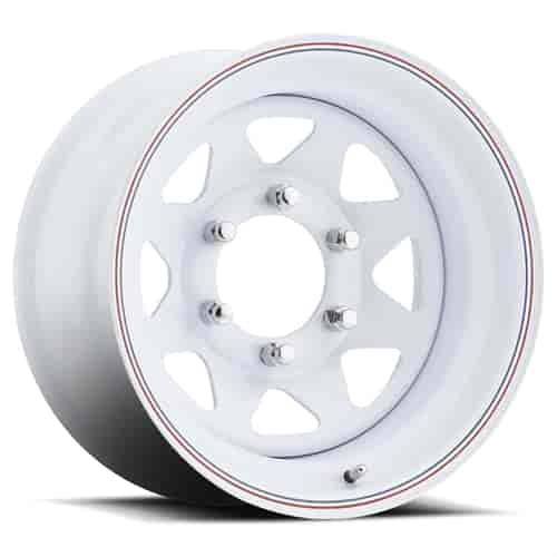WHITE SPOKE 13X4.5 4X4 (2 3/4"BS)
