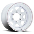 WHITE SPOKE 13X4.5 4X4 (2 3/4"BS)