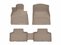 WeatherTech Tan Rear FloorLiner Fits -22-24 GV80 4516214