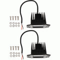 FLUSH MOUNT 3.6IN - 6 LED CUBE LIGHT FLOOD (2PK)