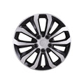 WC 10 SPOKE, SIL/BLK 16", SET OF 4