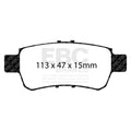 EBC 05-10 Honda Odyssey 3.5 Ultimax2 Rear Brake Pads