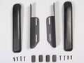 Door Armrest Kit, Full Doors, Black; 97-06 Jeep Wrangler TJ