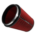 Spectre HPR Conical Air Filter 6in. Flange ID / 7.719in. Base OD / 8.5in. Tall - Red
