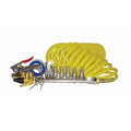 ~(1.1 lbs. 8X8X3)~ Air Tank Curly Hose and Accessory Kit 25 Foot Hose Pacbrake